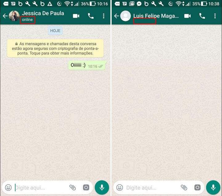 Bloqueado no WhatsApp