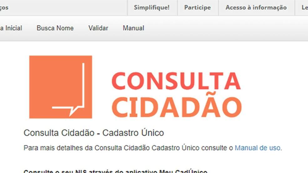 consultar número do NIS